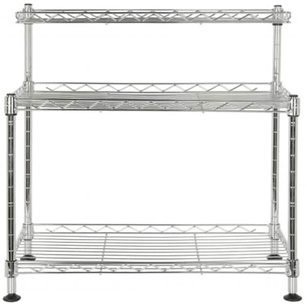 Safavieh Marcel Mini Rack- Chrome - 9.8 W in. HAC1010A - main